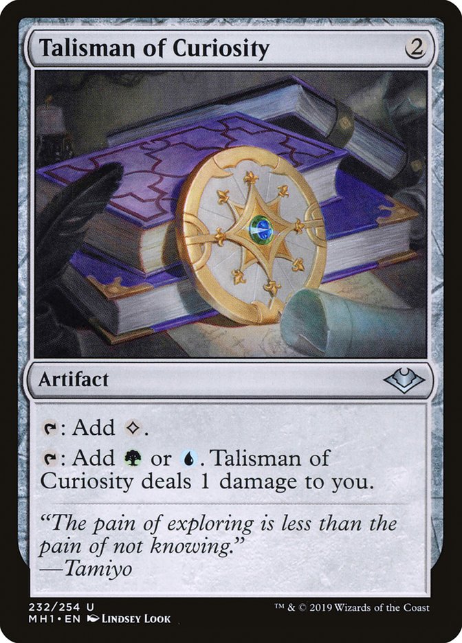 Talisman of Curiosity [Modern Horizons] | Card Merchant Takapuna