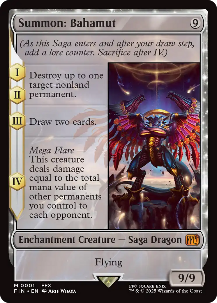 Summon: Bahamut [FINAL FANTASY] | Card Merchant Takapuna