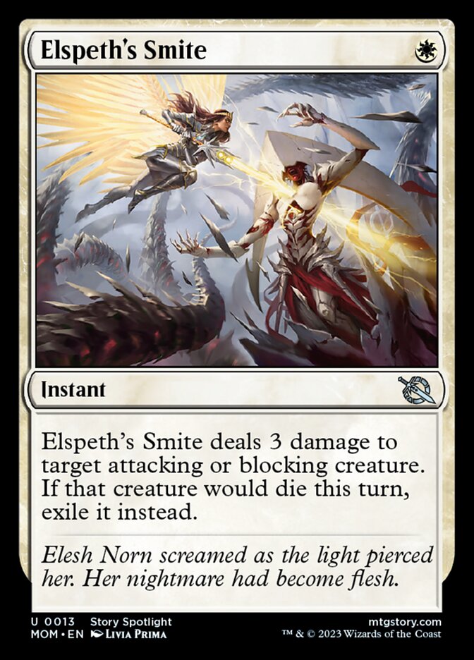 Elspeth's Smite [March of the Machine] | Card Merchant Takapuna