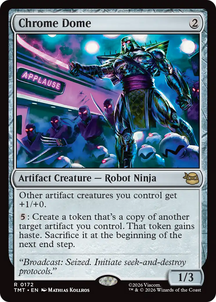 Chrome Dome [Teenage Mutant Ninja Turtles] | Card Merchant Takapuna