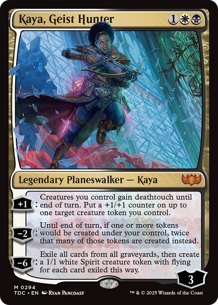 Kaya, Geist Hunter [Tarkir: Dragonstorm Commander] | Card Merchant Takapuna