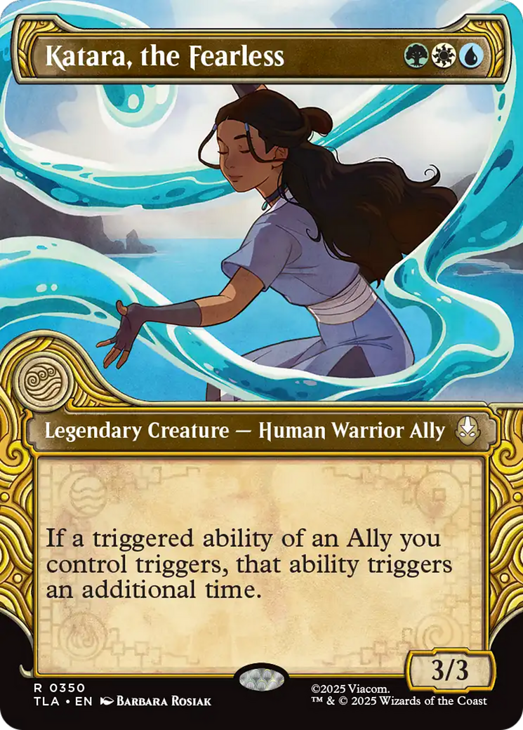 Katara, the Fearless (Showcase) [Avatar: The Last Airbender] | Card Merchant Takapuna