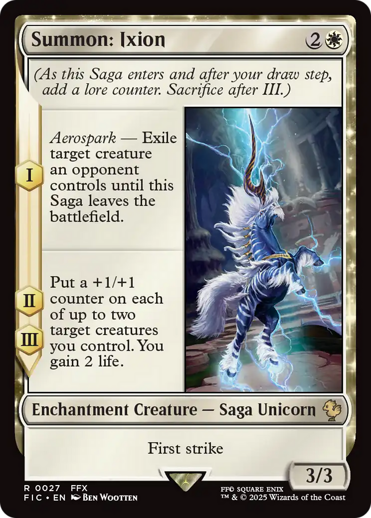 Summon: Ixion [FINAL FANTASY Commander] | Card Merchant Takapuna