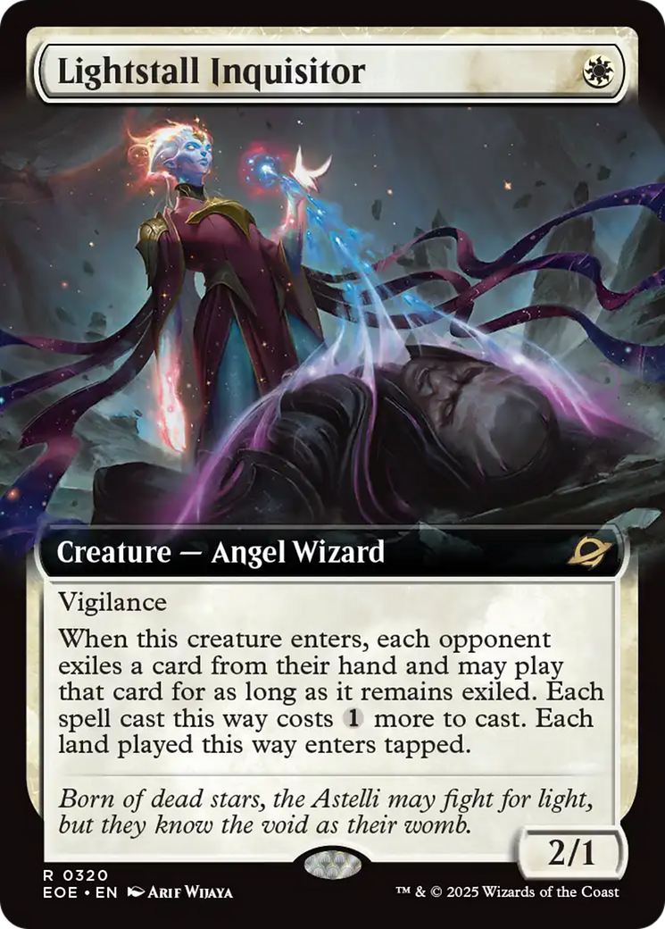 Lightstall Inquisitor (Extended Art) [Edge of Eternities] | Card Merchant Takapuna