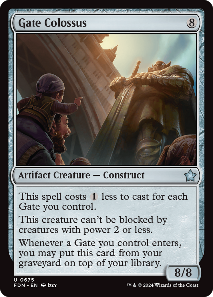Gate Colossus [Foundations] | Card Merchant Takapuna