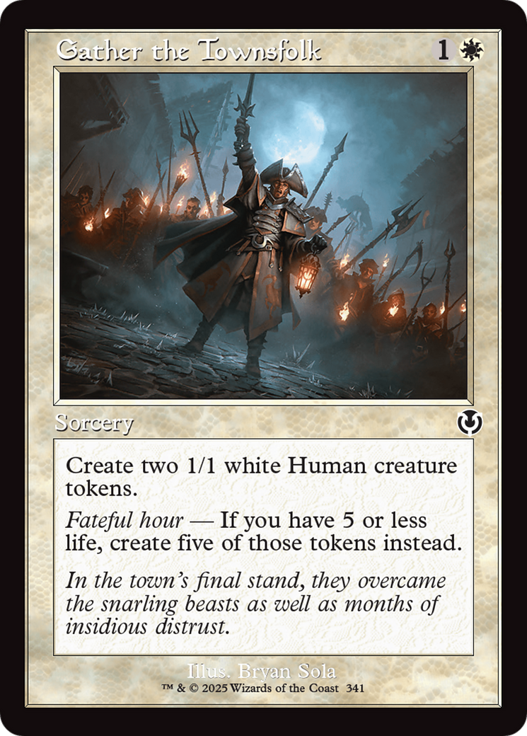 Gather the Townsfolk (Retro Frame) [Innistrad Remastered] | Card Merchant Takapuna