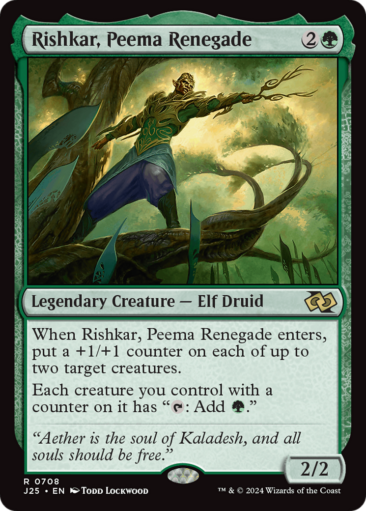 Rishkar, Peema Renegade [Foundations Jumpstart] | Card Merchant Takapuna