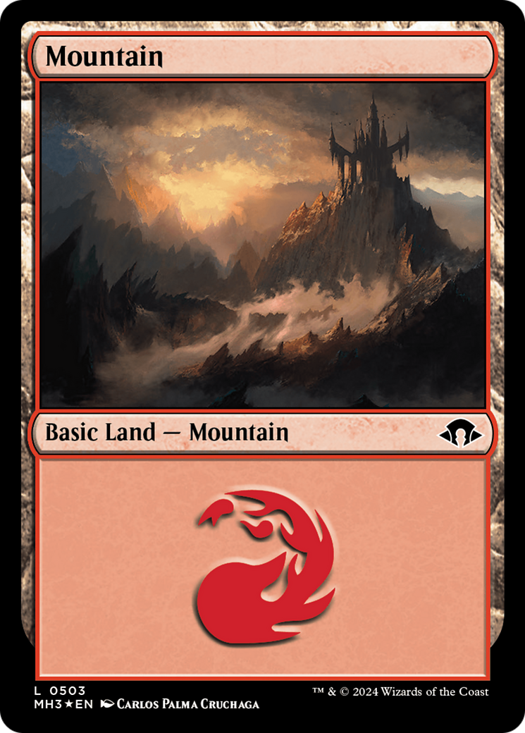 Mountain (0503) (Ripple Foil) [Modern Horizons 3] | Card Merchant Takapuna