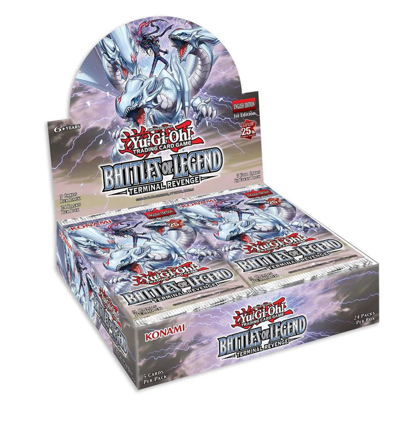 YGO Booster Box - Battles of Legend: Terminal Revenge (1st Edition) | Card Merchant Takapuna