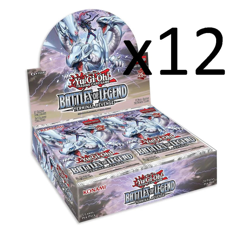 YGO Booster Case - Battles of Legend: Terminal Revenge (1st Edition) | Card Merchant Takapuna