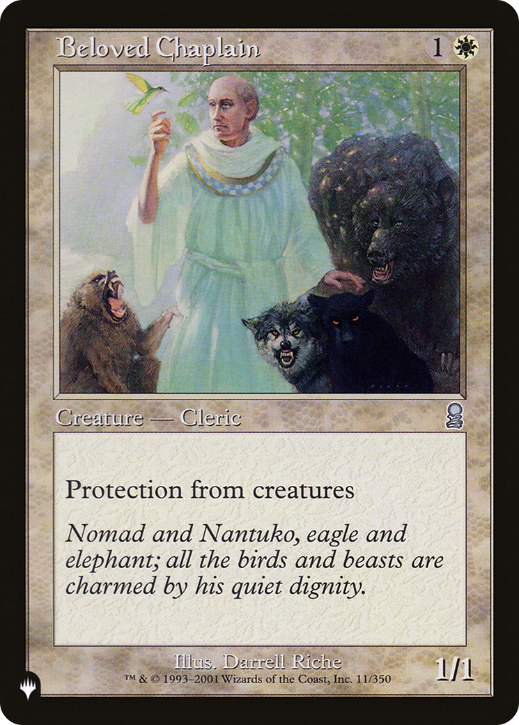 Beloved Chaplain [The List] | Card Merchant Takapuna
