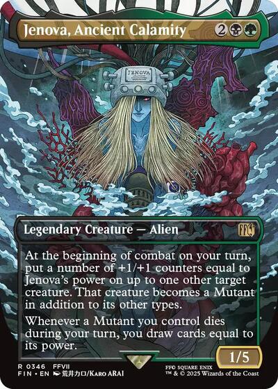 Jenova, Ancient Calamity (Borderless) [FINAL FANTASY] | Card Merchant Takapuna