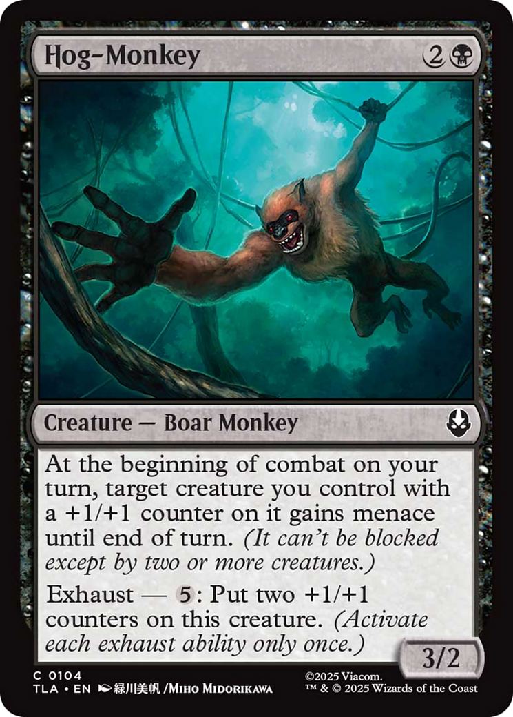 Hog-Monkey [Avatar: The Last Airbender] | Card Merchant Takapuna