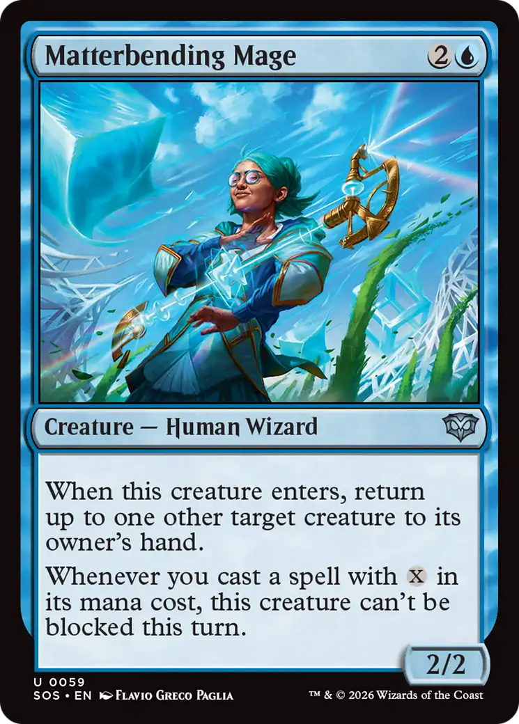 Matterbending Mage [Secrets of Strixhaven] | Card Merchant Takapuna