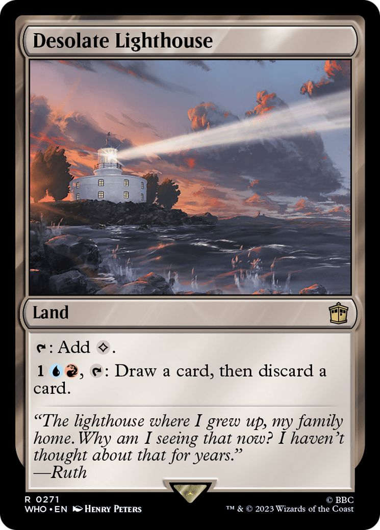 Desolate Lighthouse [Doctor Who] | Card Merchant Takapuna