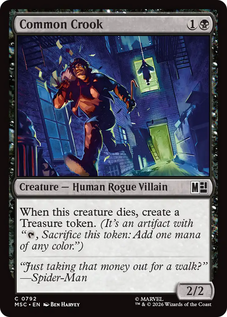 Common Crook [Marvel Super Heroes Commander] | Card Merchant Takapuna