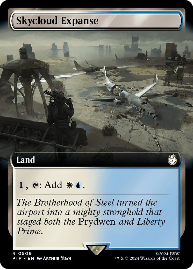 Skycloud Expanse (Extended Art) [Fallout] | Card Merchant Takapuna