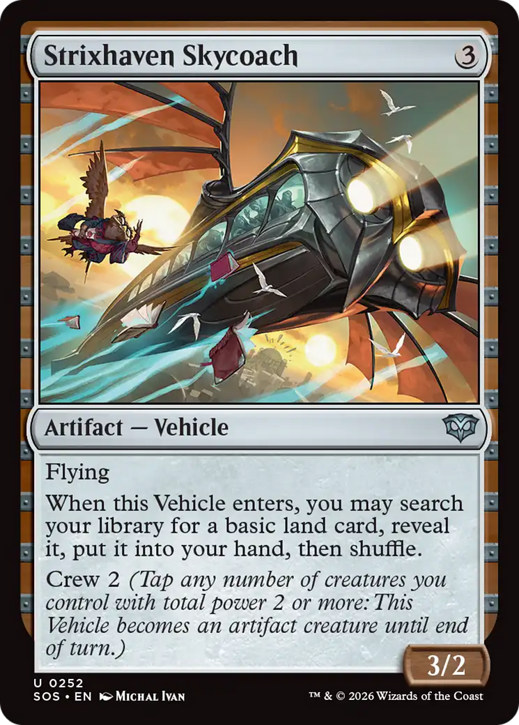 Strixhaven Skycoach [Secrets of Strixhaven] | Card Merchant Takapuna