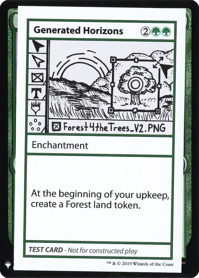 Generated Horizons [Mystery Booster Playtest Cards] | Card Merchant Takapuna