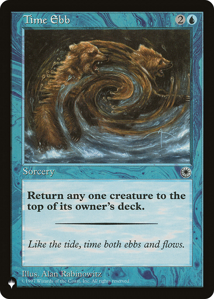 Time Ebb [The List] | Card Merchant Takapuna
