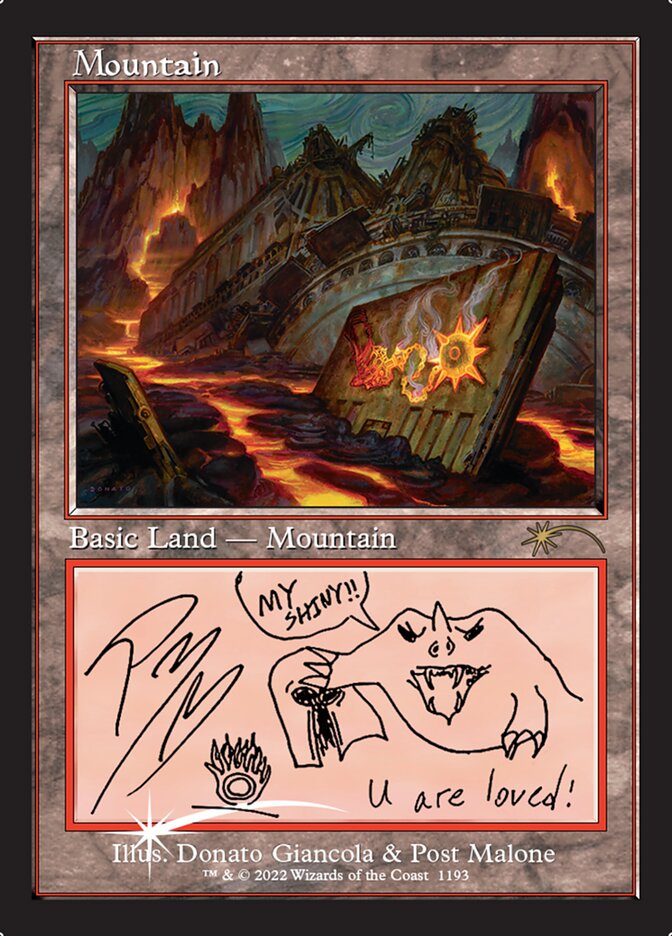 Mountain (1193) [Secret Lair Drop Series] | Card Merchant Takapuna