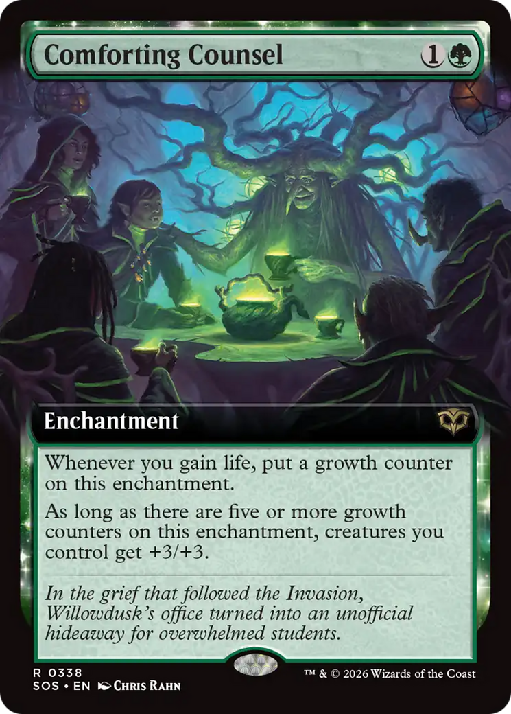 Comforting Counsel (Extended Art) [Secrets of Strixhaven] | Card Merchant Takapuna