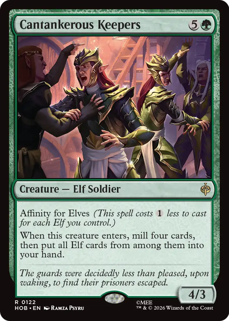 Cantankerous Keepers [The Hobbit] | Card Merchant Takapuna