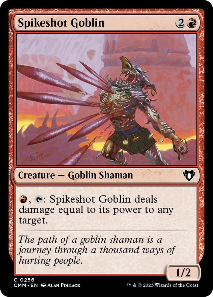 Spikeshot Goblin [Commander Masters] | Card Merchant Takapuna