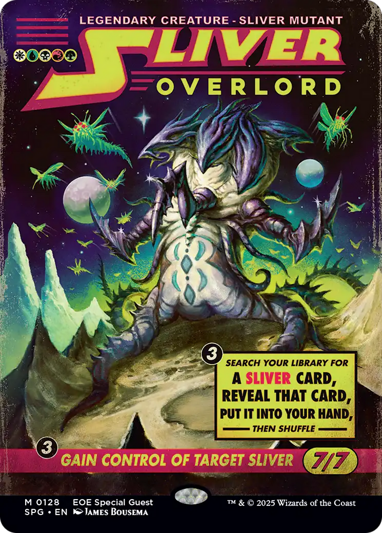 Sliver Overlord (Showcase) [Edge of Eternities Special Guests] | Card Merchant Takapuna