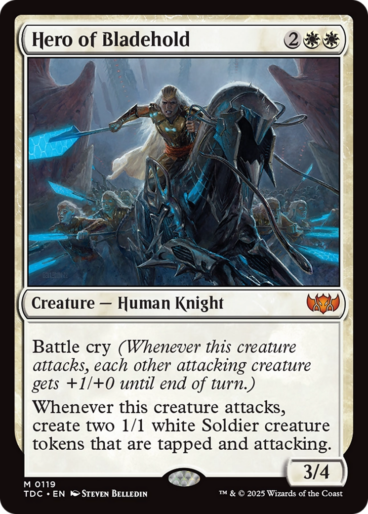 Hero of Bladehold [Tarkir: Dragonstorm Commander] | Card Merchant Takapuna