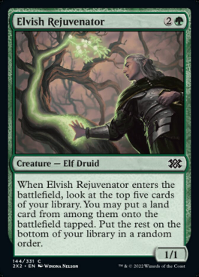 Elvish Rejuvenator [Double Masters 2022] | Card Merchant Takapuna