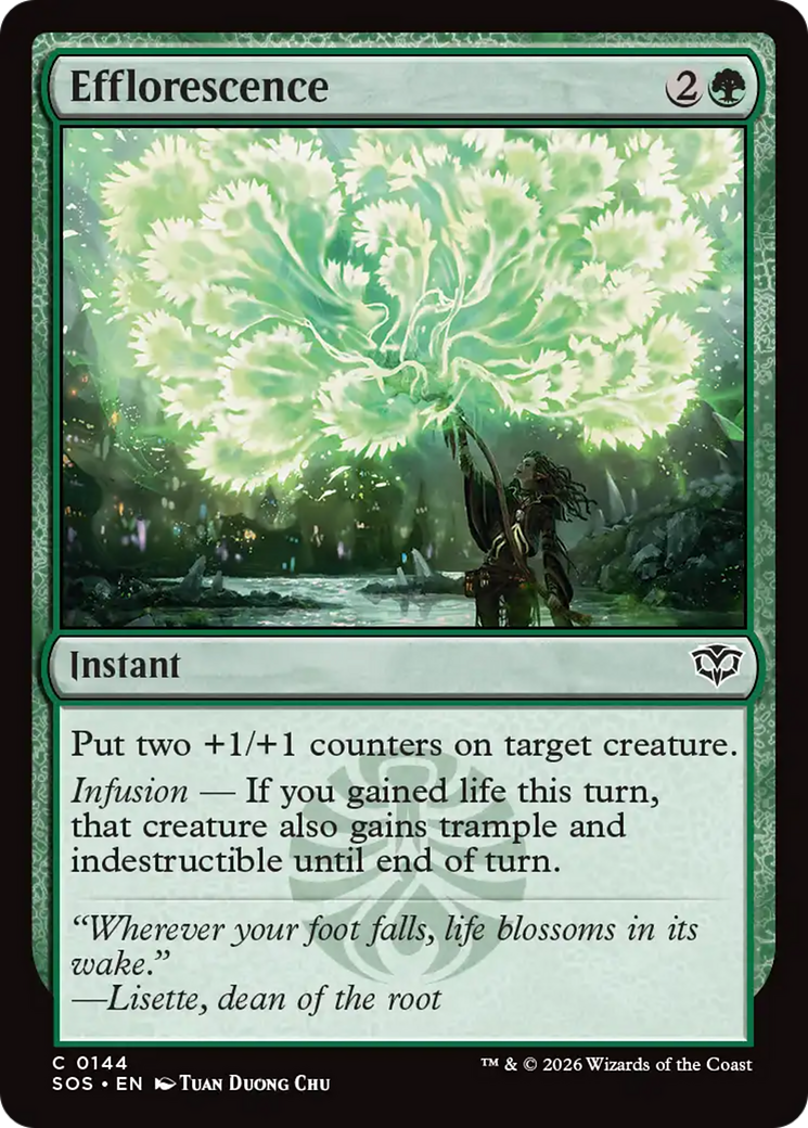 Efflorescence [Secrets of Strixhaven] | Card Merchant Takapuna