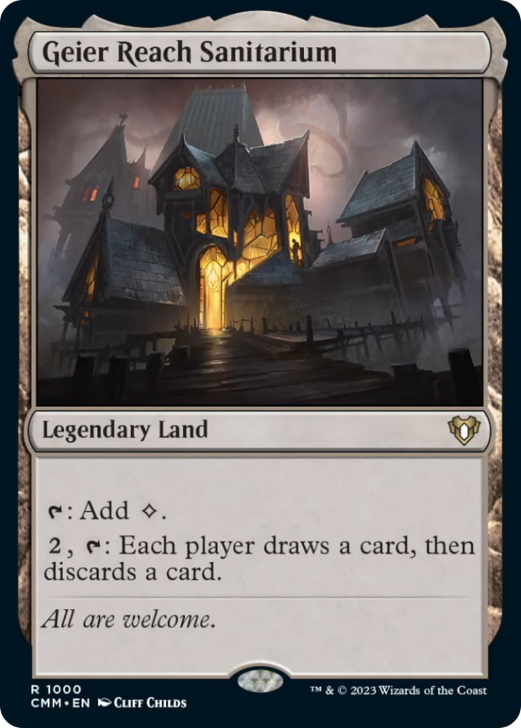 Geier Reach Sanitarium [Commander Masters] | Card Merchant Takapuna