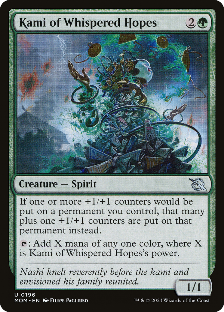 Kami of Whispered Hopes [March of the Machine] | Card Merchant Takapuna