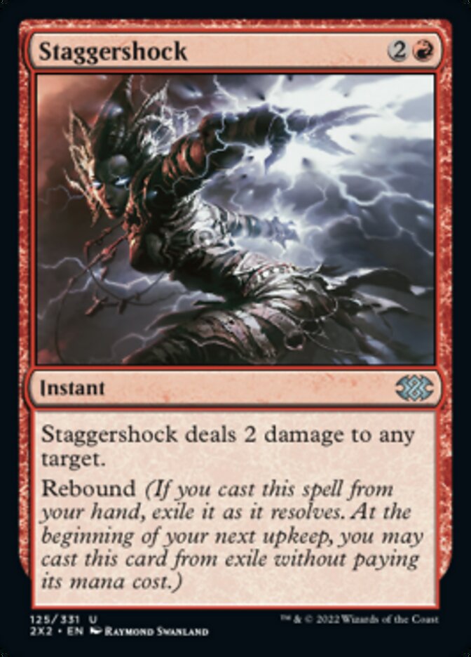 Staggershock [Double Masters 2022] | Card Merchant Takapuna