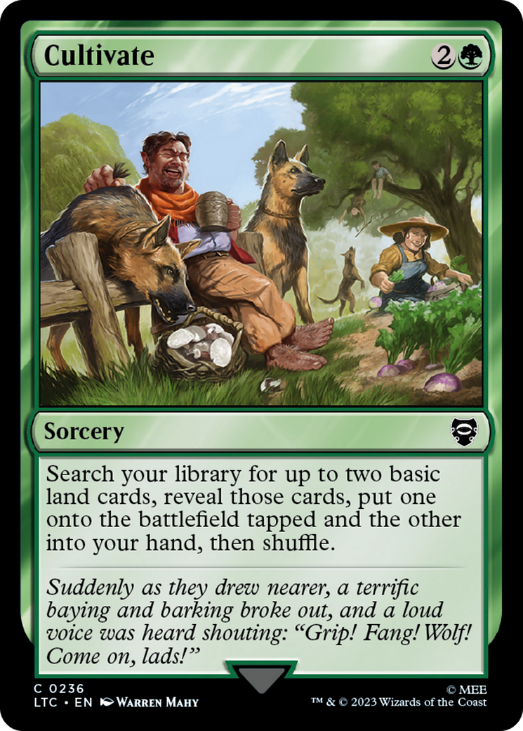 Cultivate [The Lord of the Rings: Tales of Middle-Earth Commander] | Card Merchant Takapuna