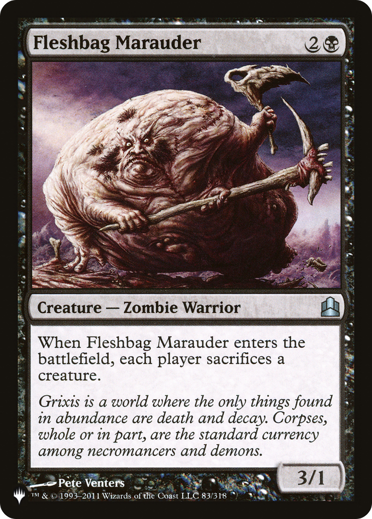 Fleshbag Marauder [The List] | Card Merchant Takapuna