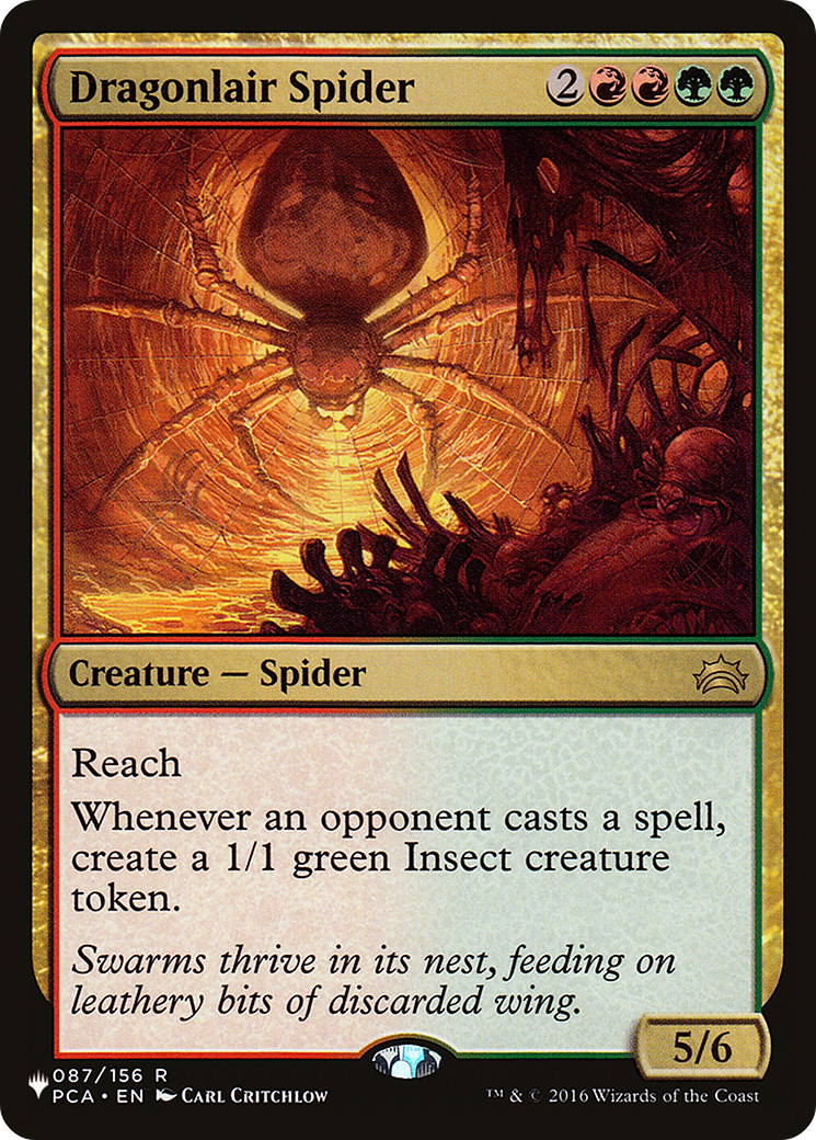 Dragonlair Spider [The List] | Card Merchant Takapuna