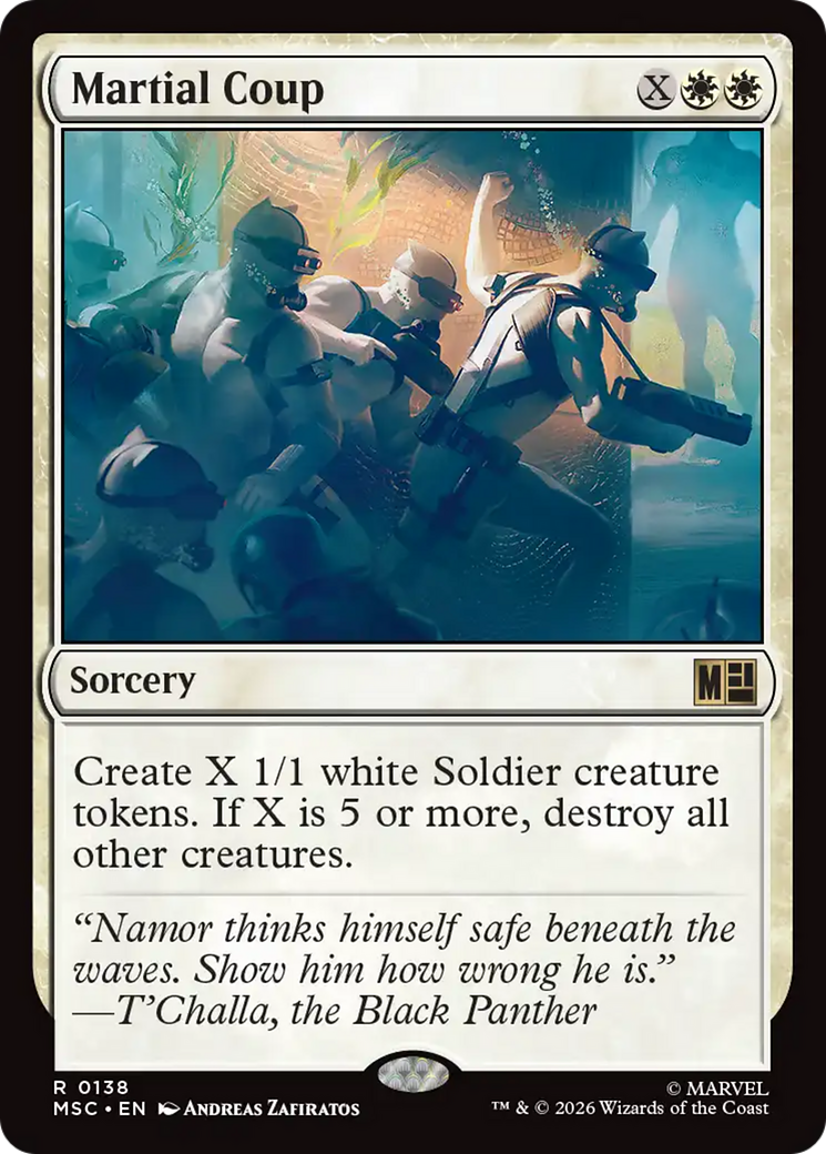 Martial Coup [Marvel Super Heroes Commander] | Card Merchant Takapuna