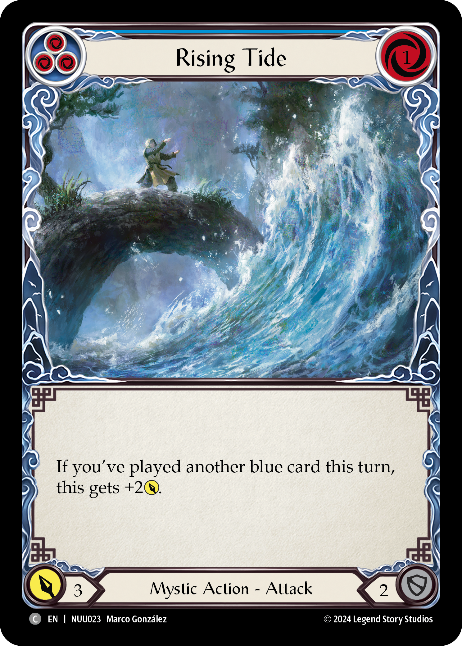 Rising Tide [NUU023] (Part the Mistveil Nuu Blitz Deck) | Card Merchant Takapuna