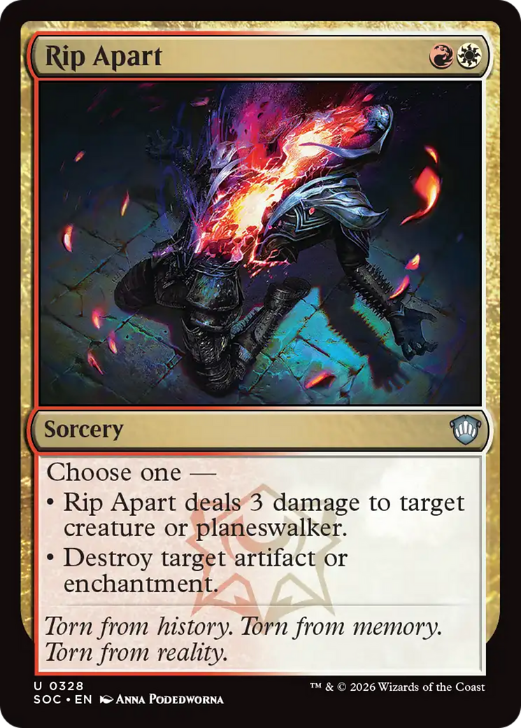 Rip Apart [Secrets of Strixhaven Commander] | Card Merchant Takapuna