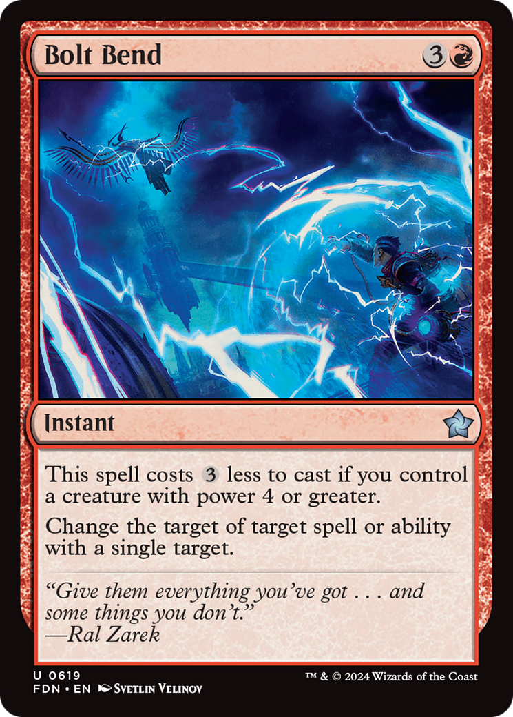 Bolt Bend [Foundations] | Card Merchant Takapuna