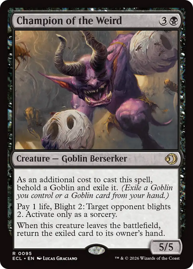 Champion of the Weird [Lorwyn Eclipsed]