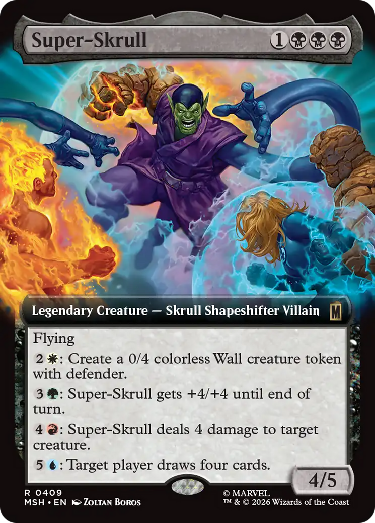 Super-Skrull (Extended Art) [Marvel Super Heroes] | Card Merchant Takapuna