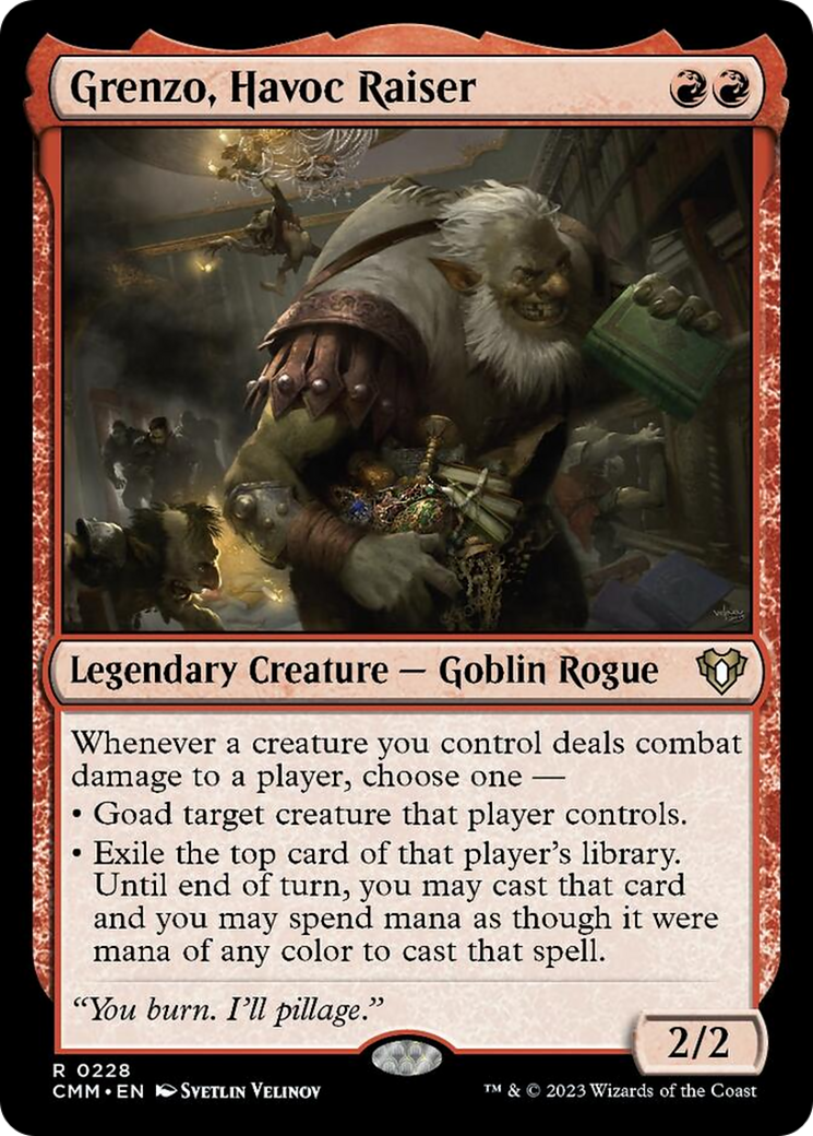 Grenzo, Havoc Raiser [Commander Masters] | Card Merchant Takapuna