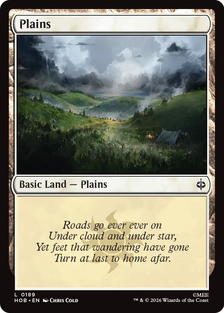 Plains (0189) [The Hobbit] | Card Merchant Takapuna