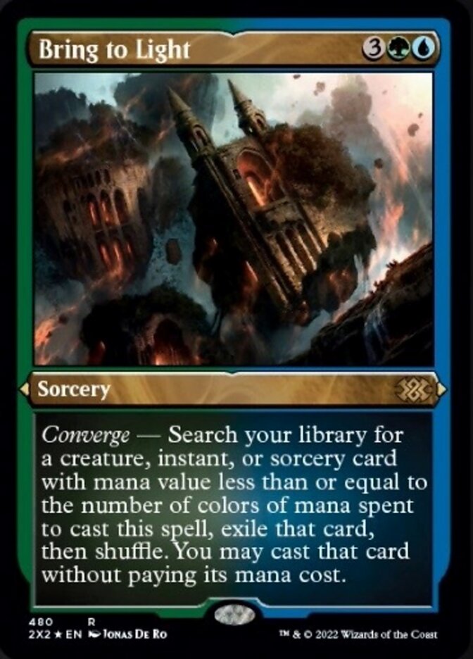 Bring to Light (Foil Etched) [Double Masters 2022] | Card Merchant Takapuna