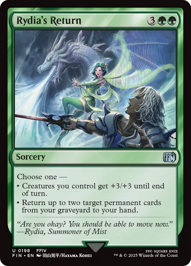 Rydia's Return [FINAL FANTASY] | Card Merchant Takapuna