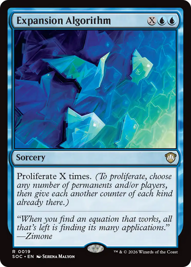 Expansion Algorithm [Secrets of Strixhaven Commander] | Card Merchant Takapuna