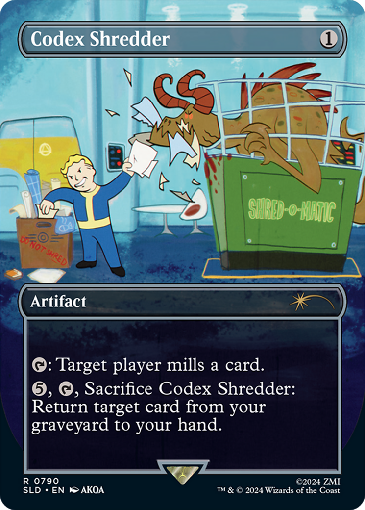 Codex Shredder [Secret Lair Drop Series] | Card Merchant Takapuna